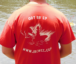 Photo of a man wearing a t-shirt with the text 'GOT BB'S?'